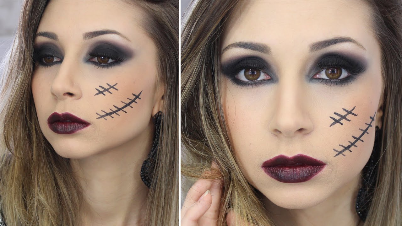 Maquiagem para o Halloween - Jana Taffarel