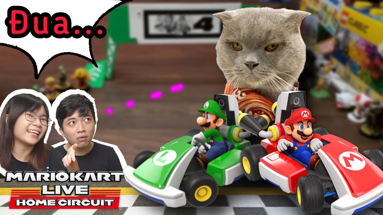 Đua xe siêu xịn với Mario Kart Live Home Circuit trên Nintendo Switch cùng nShop - Games & Hobbies