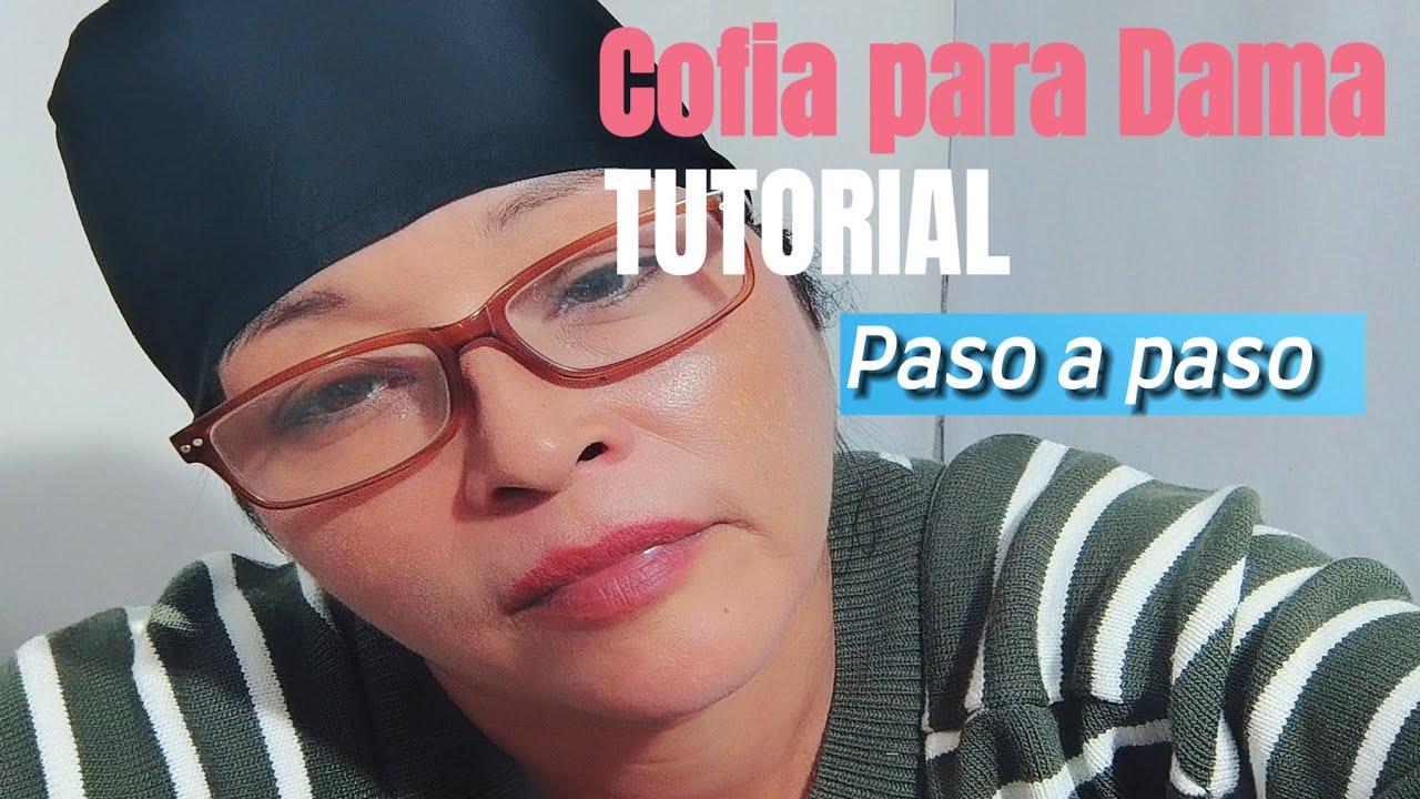|Cofia para Dama| *TUTORIAL EXPLICADO*#costura #accesorio #tutorial #video#diseño