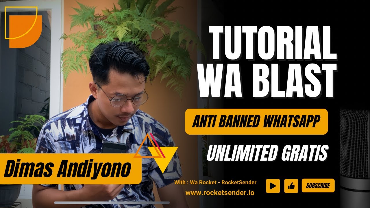 Tutorial WA BLAST Anti Banned WhatsApp, Gratis Tanpa Aplikasi | Wa RocketSender