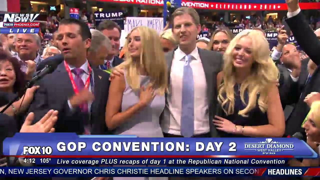 HISTORIC MOMENT: Donald Trump OFFICIAL Republican Nominee For President