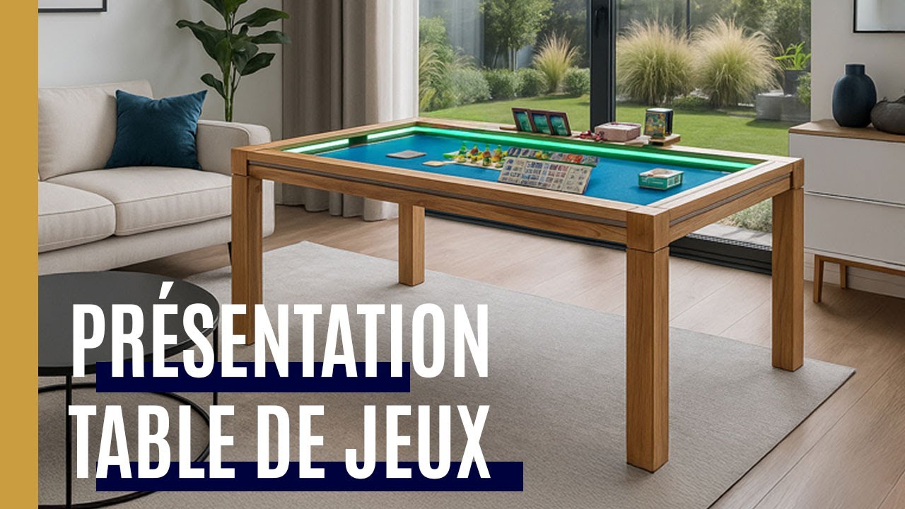 Pr&eacute;sentation de la Table de Jeux : DECKO