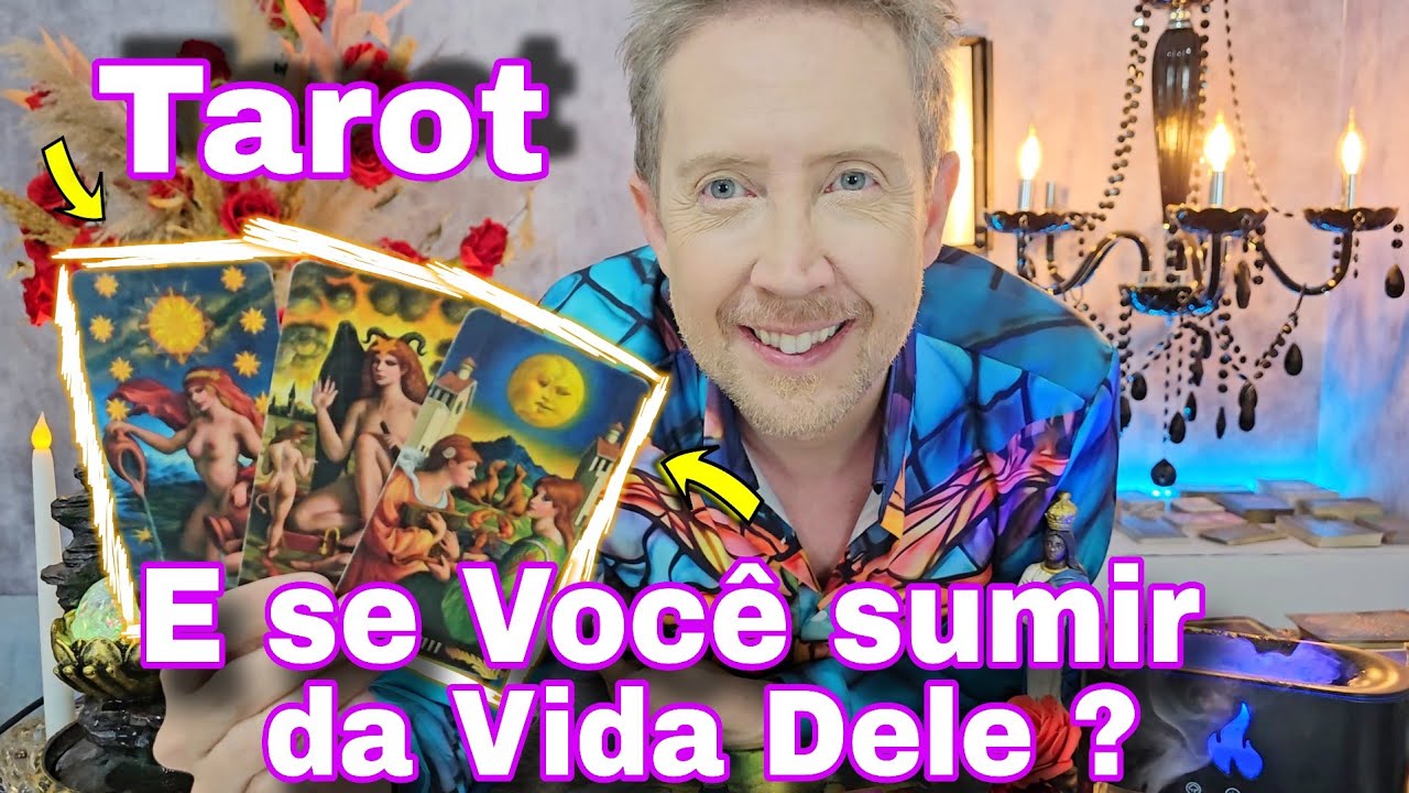 E SE VOC&Ecirc; SUMIR DA VIDA DELE ? COMO VOC&Ecirc; FICARIA ? O QUE ELE FARIA ?rei do or&aacute;culo hoje,bubatarodoje