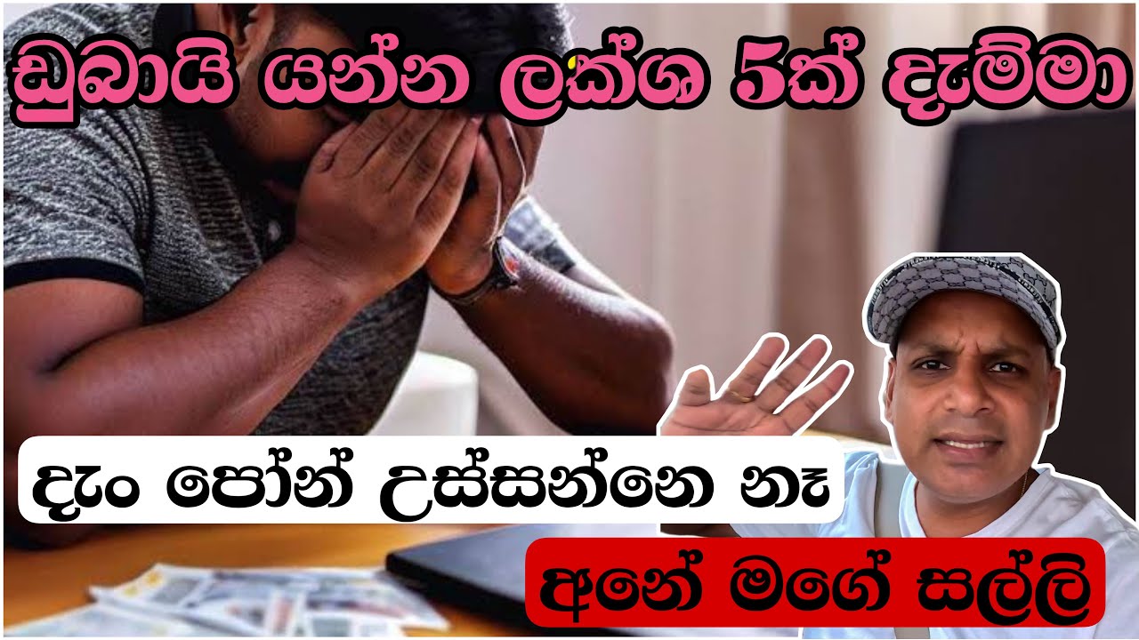 මේ වගේ දෙයක් වුනොත් මොකද කරන්නෙ? කොහොමද මේවට අහු නොවී ඉන්නෙ |Dubai visit visa