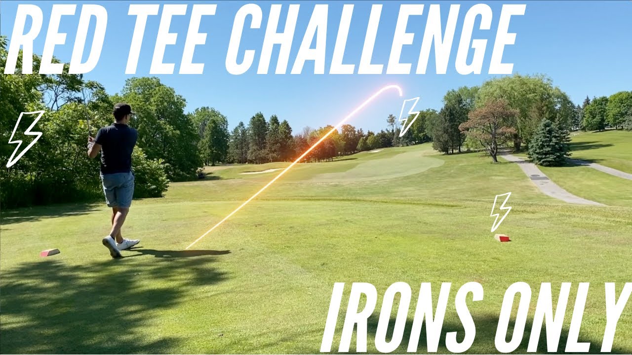 Red Tee Challenge: Irons Only - My Game Gets EXPOSED