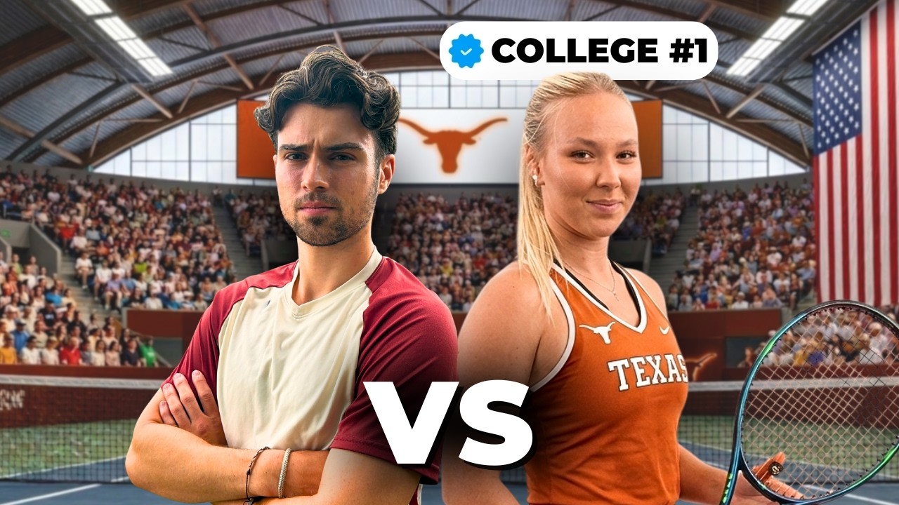 I Challenged The #1 Woman In US College Tennis!