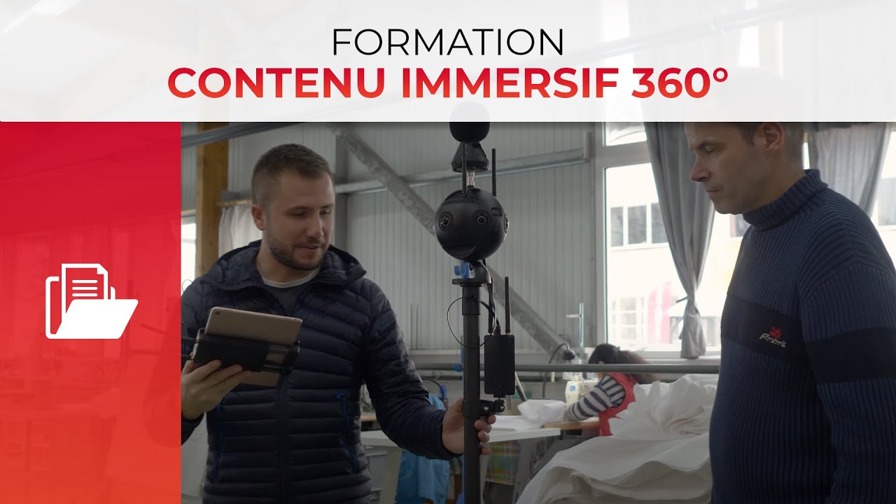 Formation: Production de contenu IMMERSIF 360&deg; / VR - CFAD