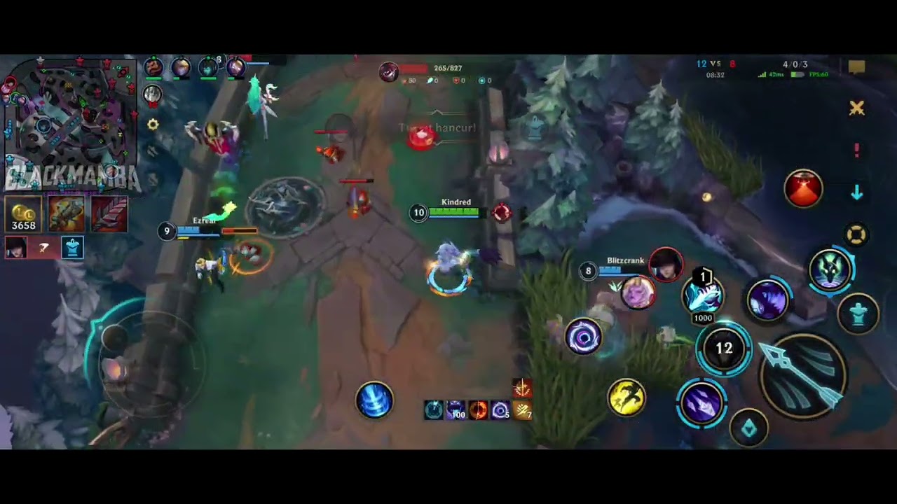 4 ADC TIDAK MASALAH AHHA , KITA TUTUP MATCH EME DENGAN PERFECT KDA, KINDRED GAMEPLAY 
