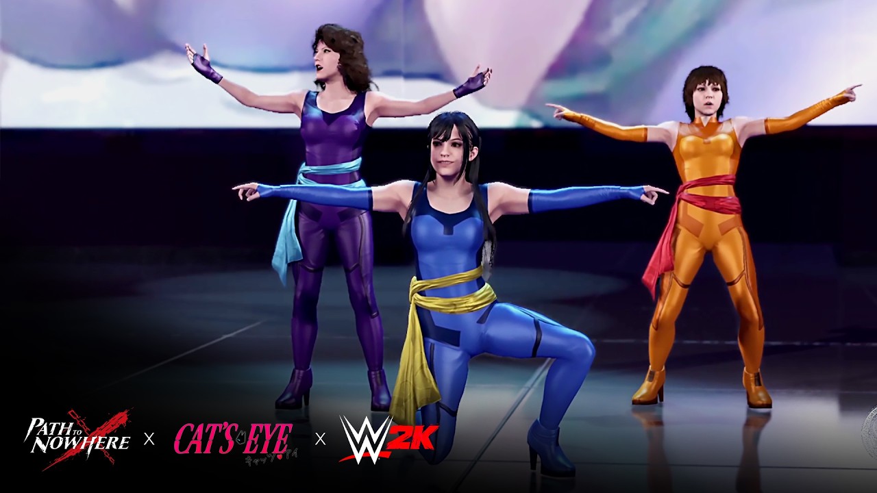 The Kisugi sisters join the crossover! | Path to Nowhere x Cat's Eye x WWE2K25