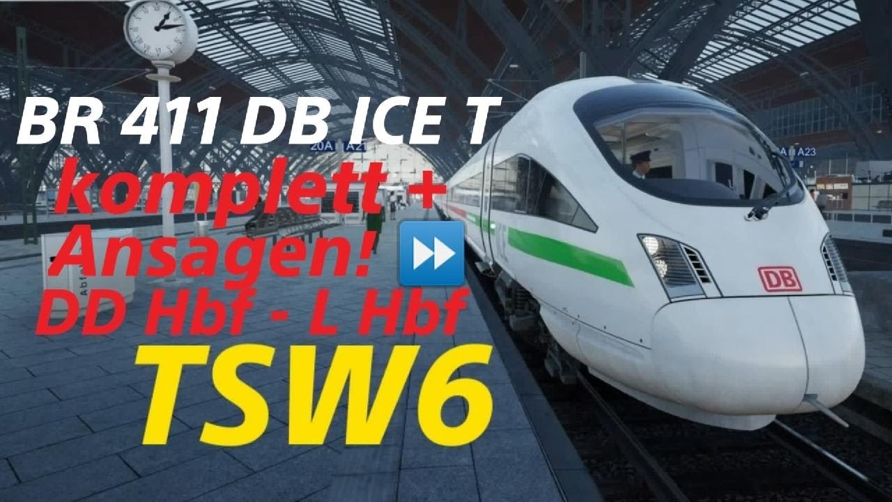 TSW6: Dresden-Riesa-Leipzig komplett + Ansagen ! ⏩