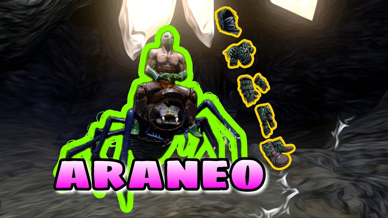 araneo/traje de camuflaje 2 formas de tamearlo y todos los datos q debes conocer ark mobile