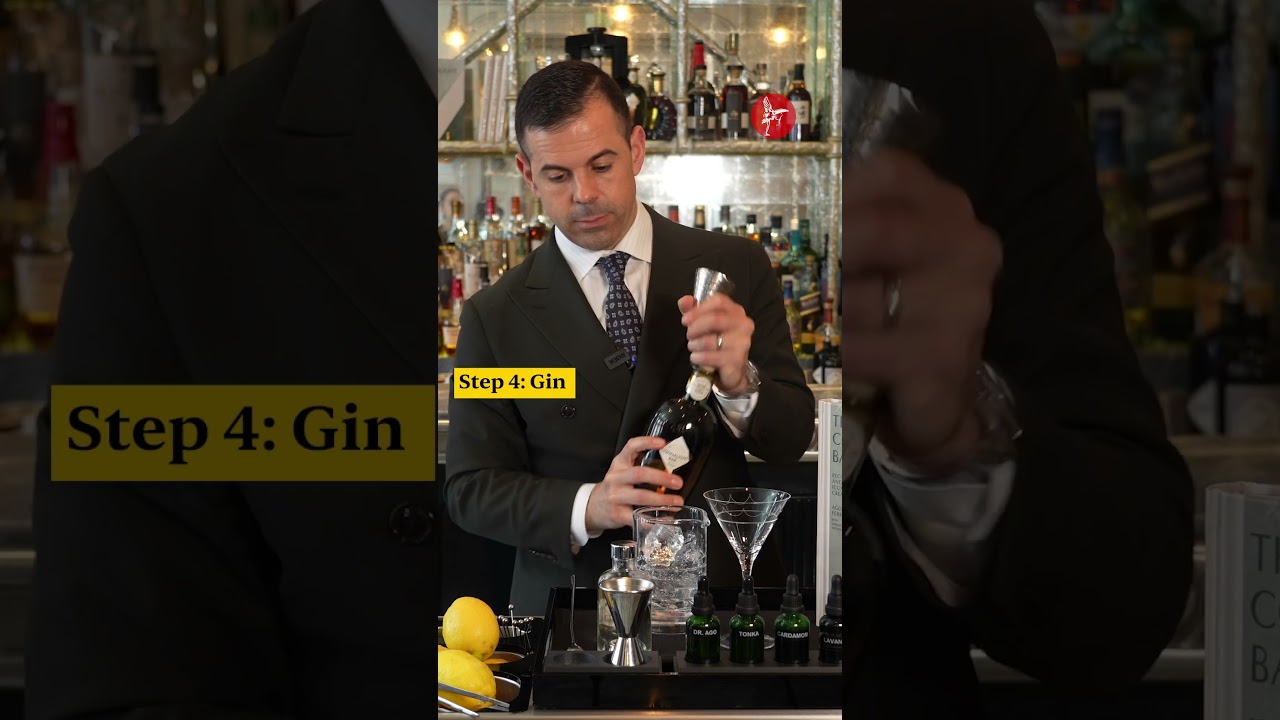 How to make the best martini, with world's best bartender  #food #cocktails  #london #recipe
