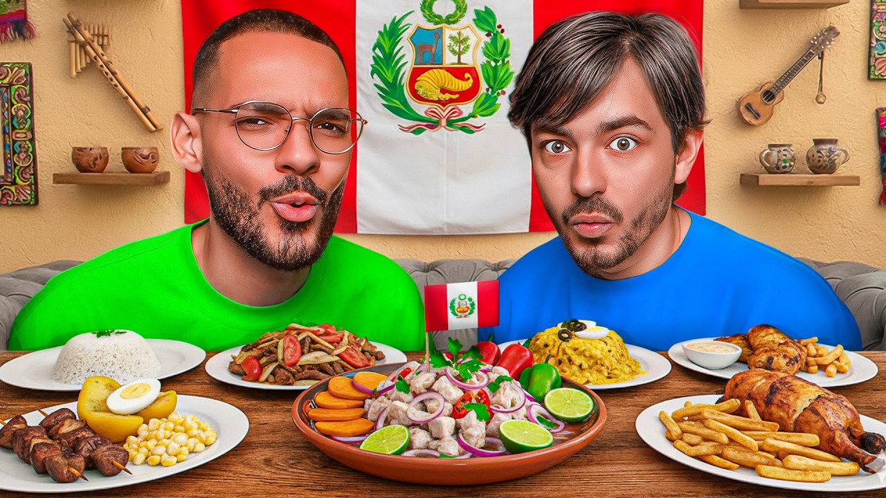 PROBAMOS COMIDA PERUANA POR PRIMERA VEZ