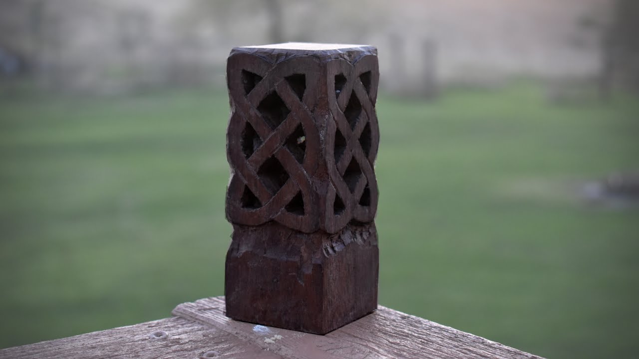 Carving a Celtic 3D Knot