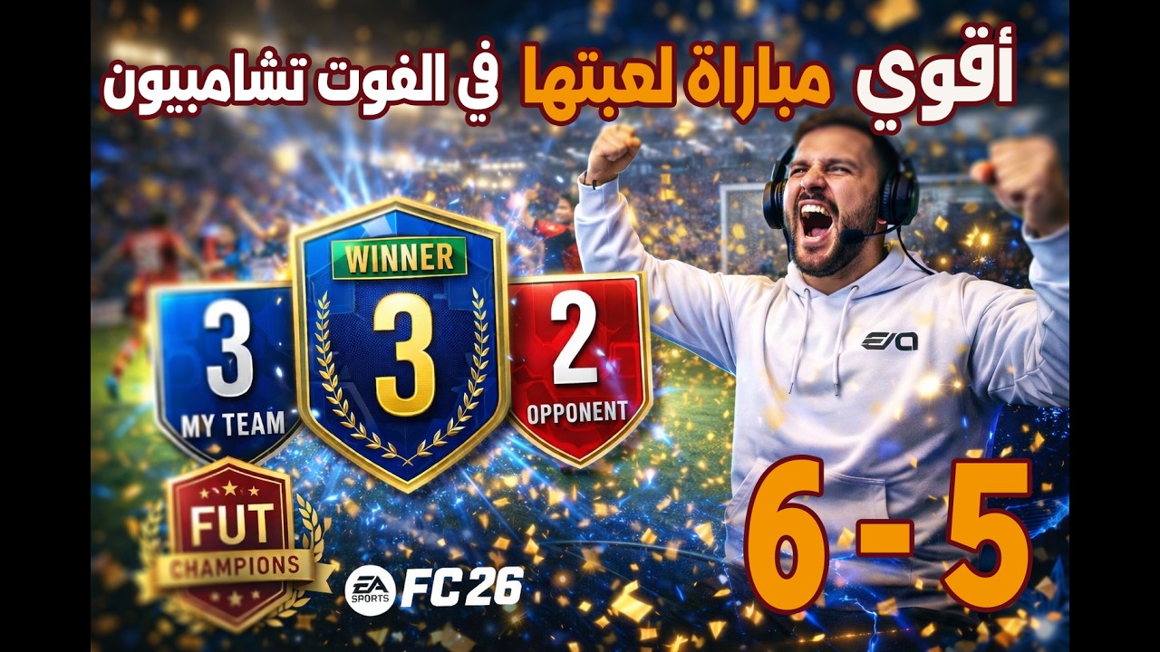 أقوى مباراة في الفوت تشامبيون 😱🔥 | FC 26