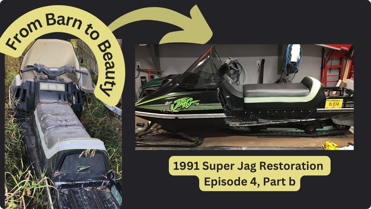 1991 Arctic Cat Super Jag Restoration | Episode 4.2