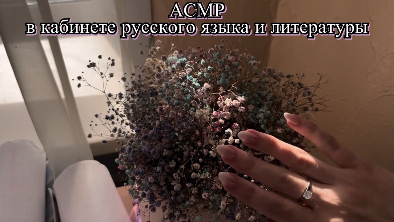 асмр в кабинете русского языка и литературы • (11ч.)