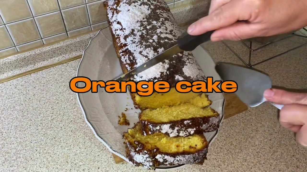 Orange cake recipe// grandma’s cooking11