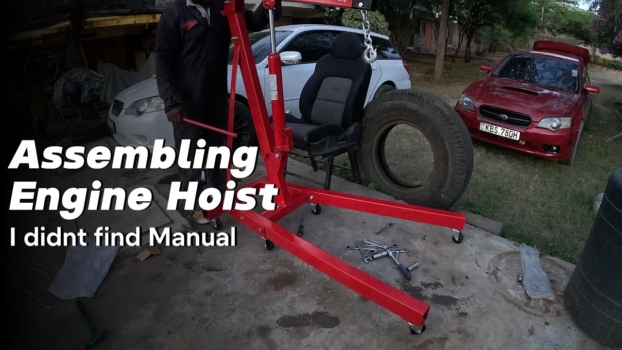 Assembling Engine Hoist without Manual