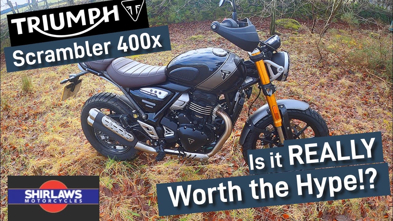 Triumph Scrambler 400x | Обзор первой поездки | Стоит ли шумихи? #scrambler400x #modernclassic