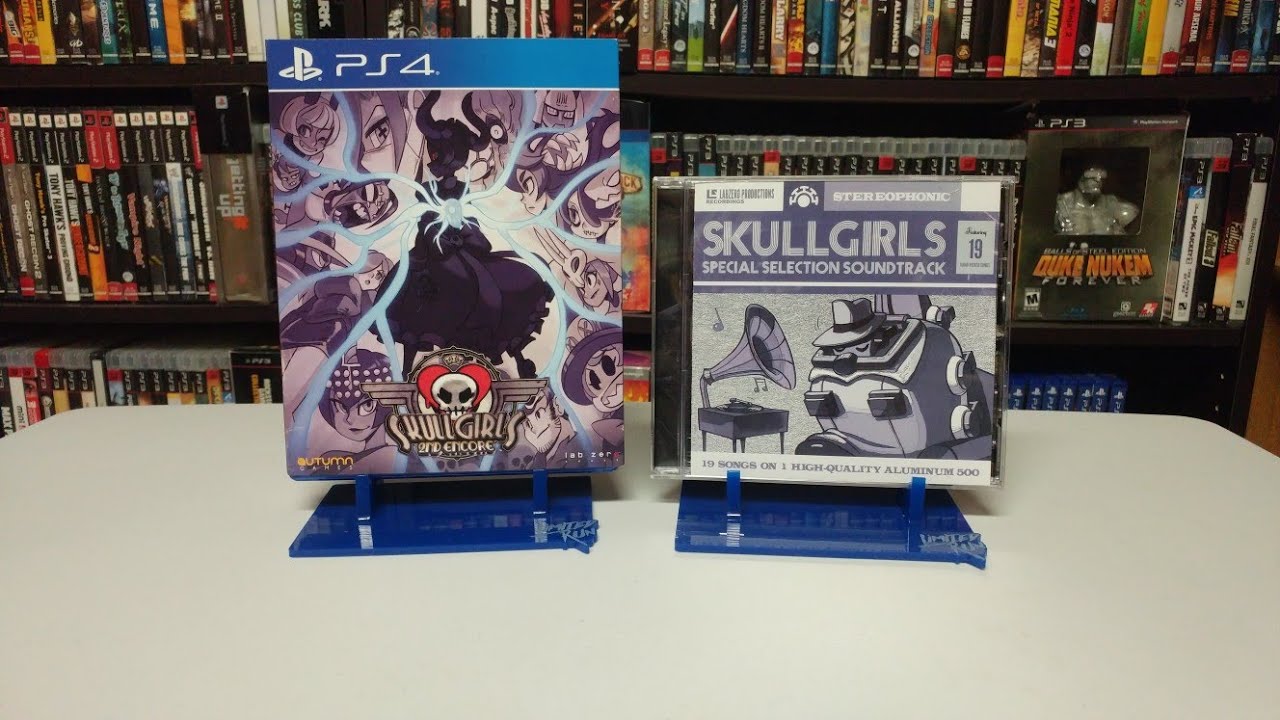 Limited Run Games - Skullgirls PS4 Unboxing! (no commentary)