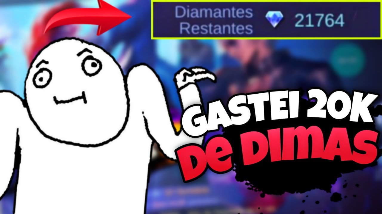 GASTEI 20.000 DE DIMAS NO EVENTO KOF | O RESULTADO FOI IMPRESSIONANTE | MOBILE LEGENDS