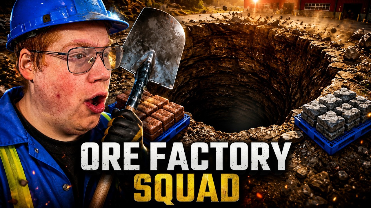 This simulator has A LOT OF POTENTIAL 😍 GTime tests Ore Factory Squad 🔥