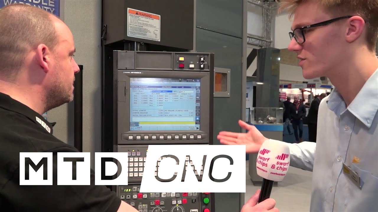 Ben from NCMT explains the features on the Okuma Genos M460V-5AX