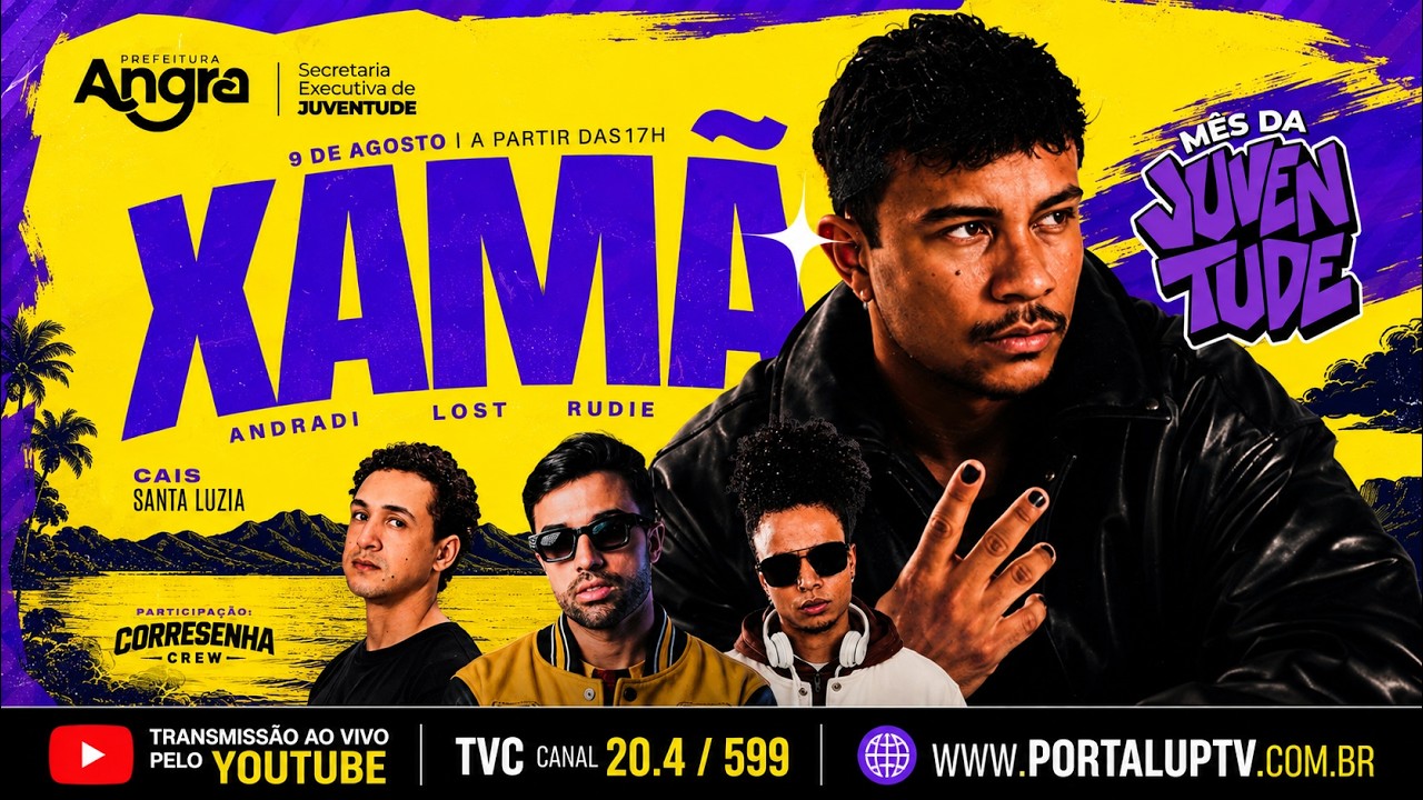 AO VIVO | M&Ecirc;S DA JUVENTUDE 2026 | ANGRA DOS REIS | PORTAL UPTV | DOMINGO | 19H