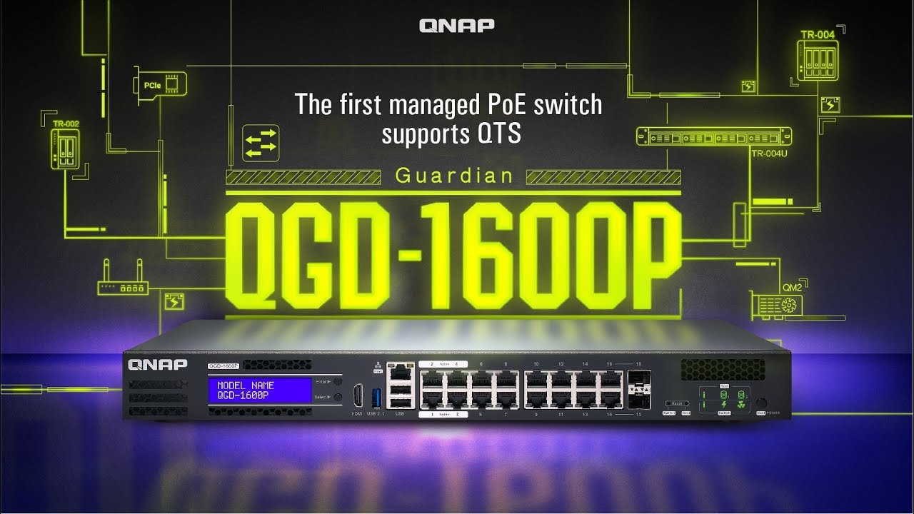 The Guardian QGD-1600P ｜NAS ASAP