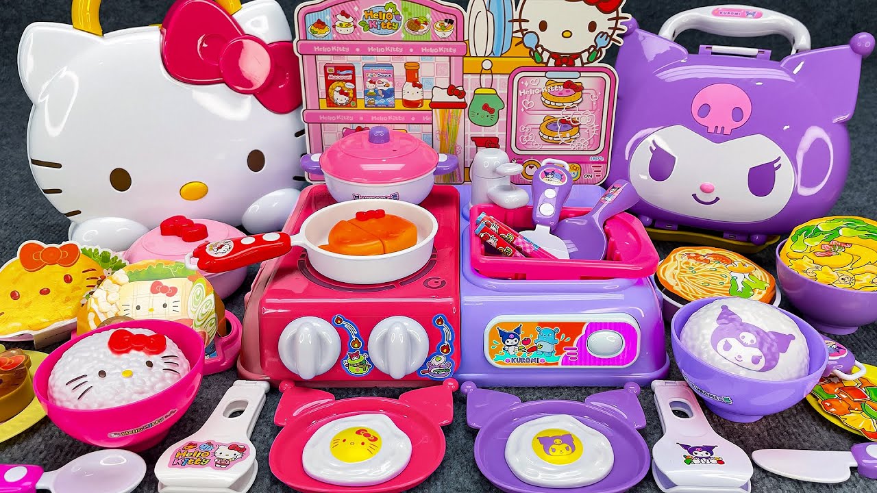Ultimate ASMR Kuromi Hello Kitty Sanrio Compilation BEST Toys Unboxing | TOY PLAYSET ASMR