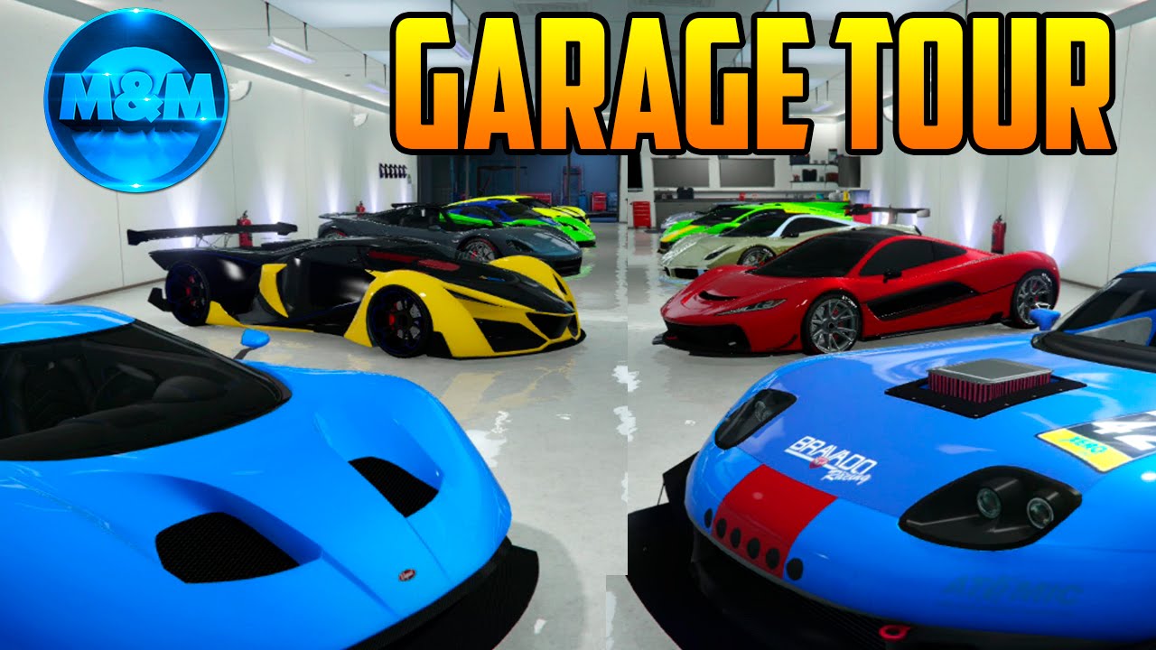 TOUR POR GARAGES DE + $30'000,000 & 40 AUTOS | GTA Online