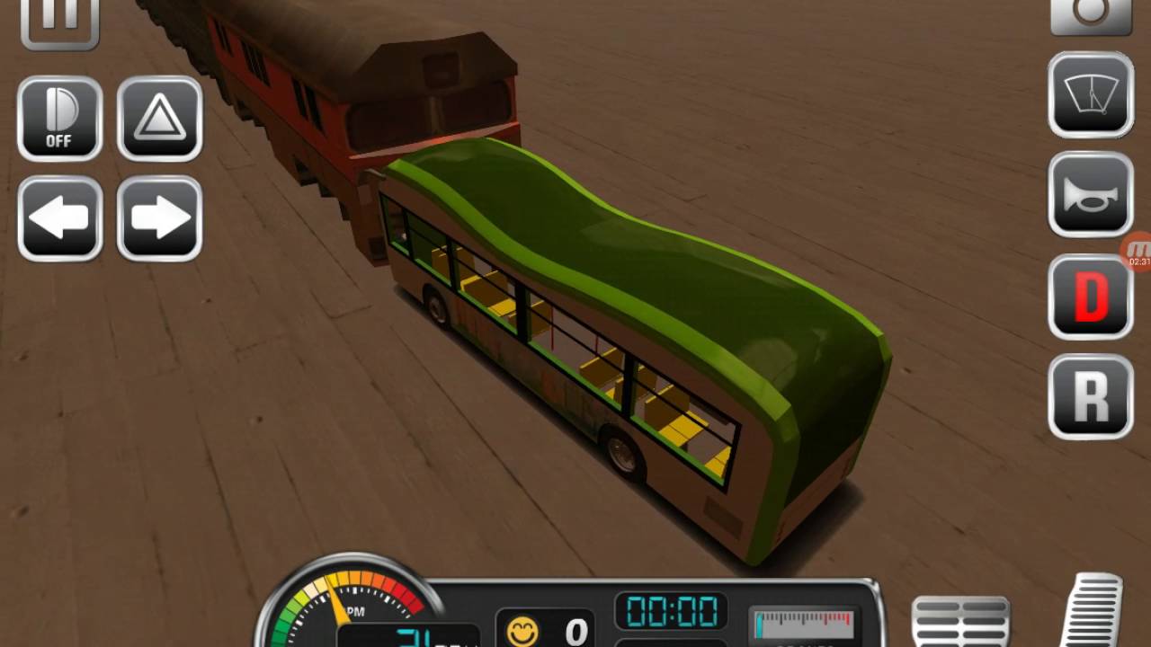 Bus VS Train- Ovilex Bus Simulator 2015