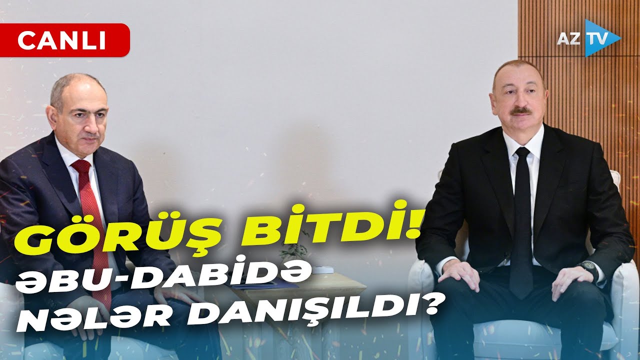 TƏCİLİ! Prezidentlə Paşinyanın görüşü başa çatdı – NƏLƏR MÜZAKİRƏ EDİLDİ?