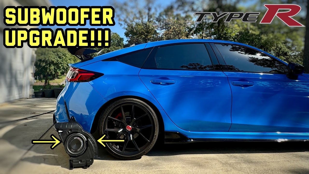Модернизация сабвуфера Civic Type R FL5 — Часть 1