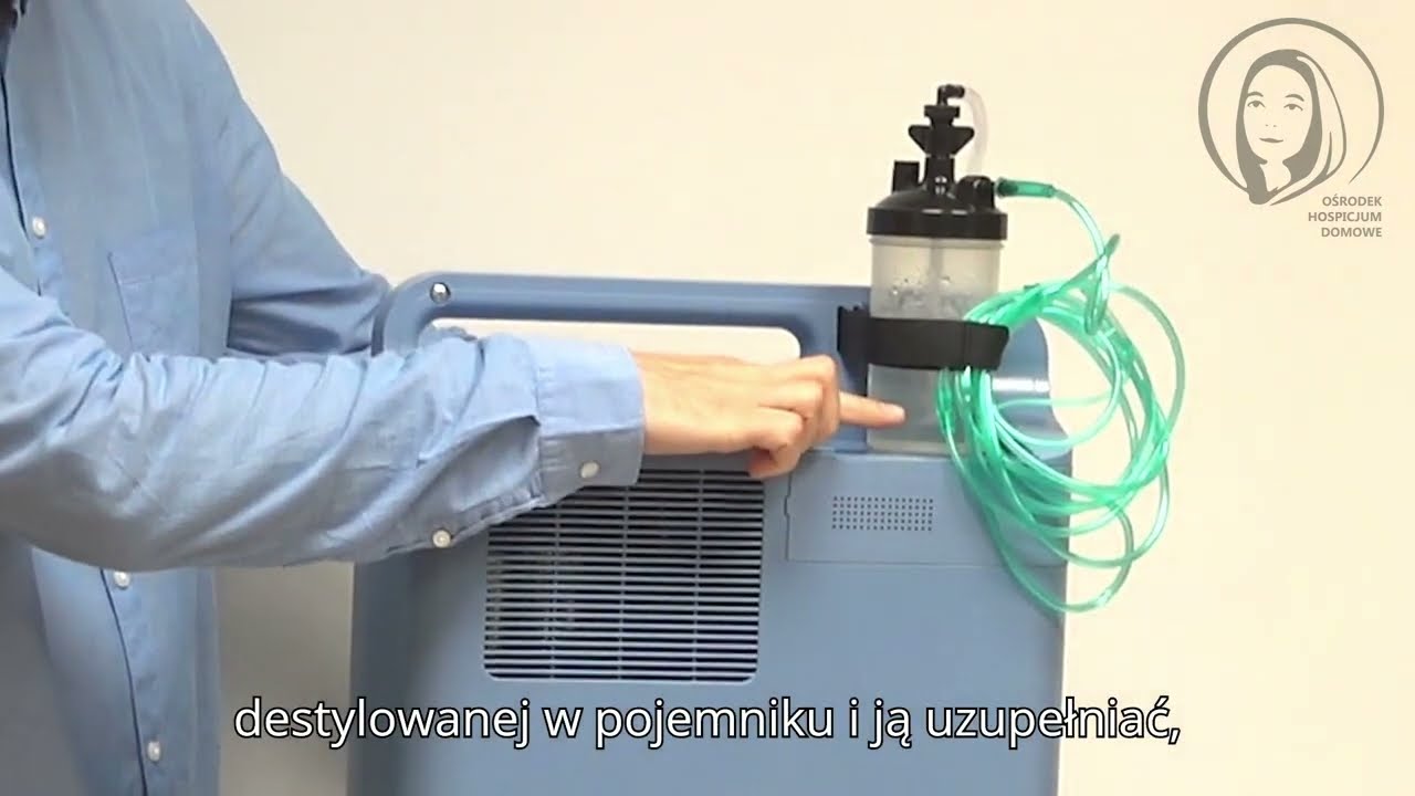 Obsługa koncentratora tlenu