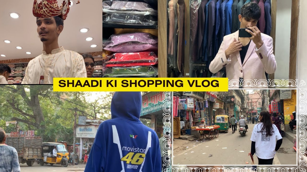 Buying Blazer & Kurta for me in Sabji Bagh🛍️