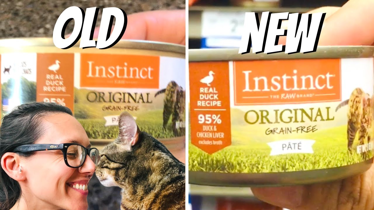 Влажный корм для кошек Instinct: новая и старая формула