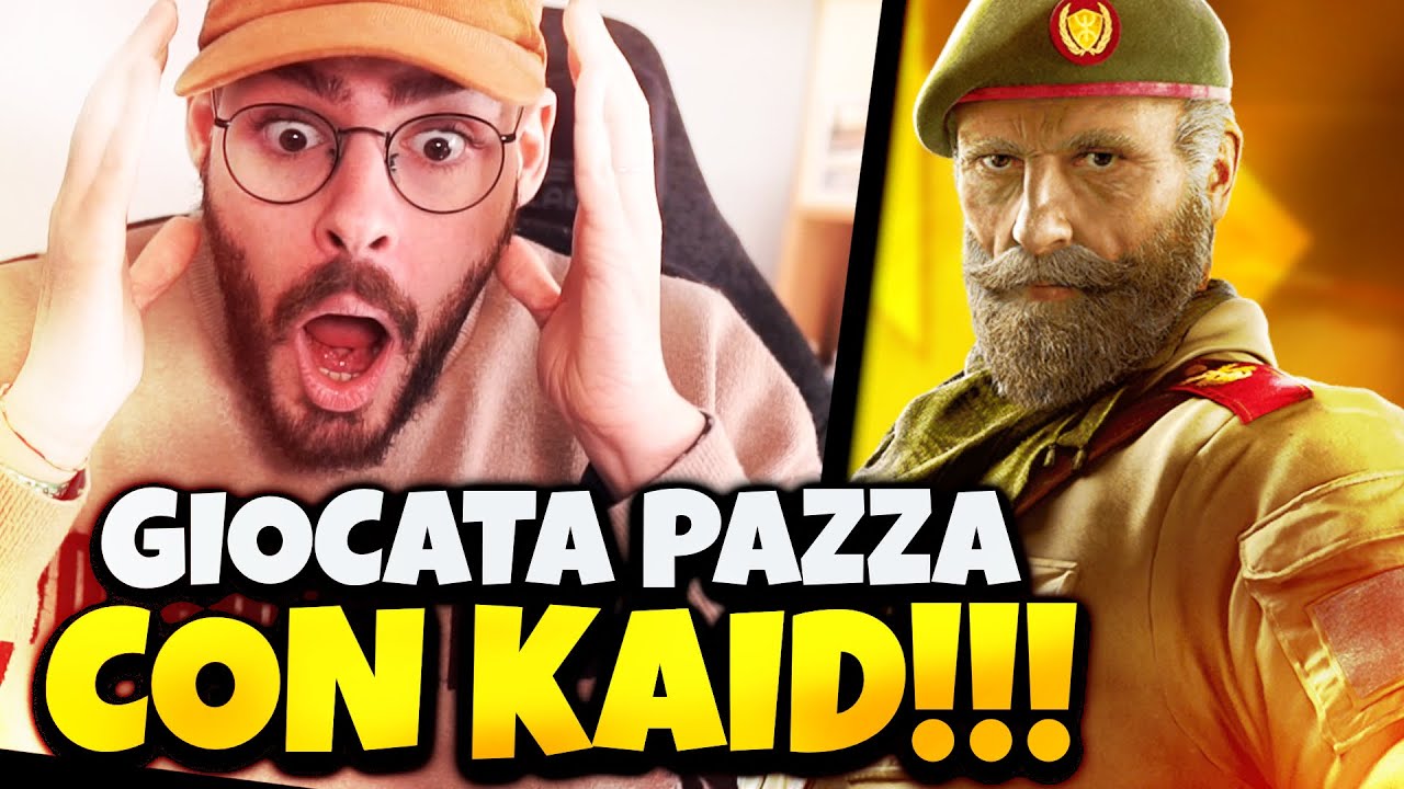 GIOCATA PAZZA CON KAID!! - Rainbow Six Siege ITA Gameplay Ranked PC