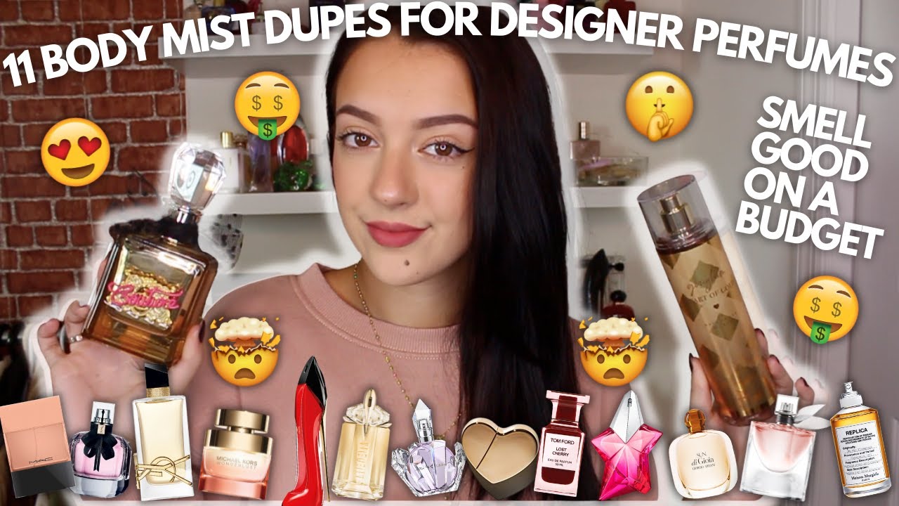 🤑🤯😍11 BODY MIST DUPES FOR POPULAR PERFUMES!!!! GREAT FOR LAYERING!! SMELL GOOD ON A BUDGET!!🤑🤯😍