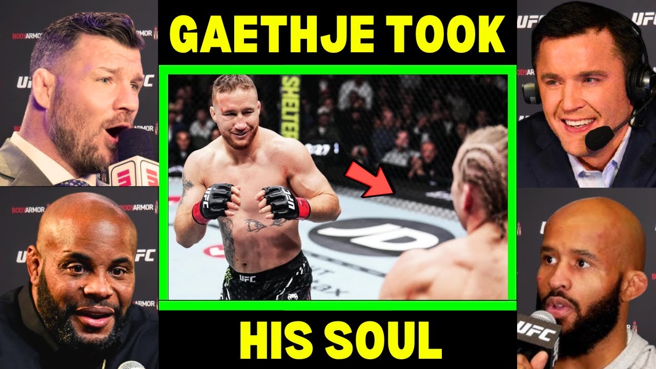 The 'Precise Moment' Justin Gaethje BROKE Paddy Pimblett..