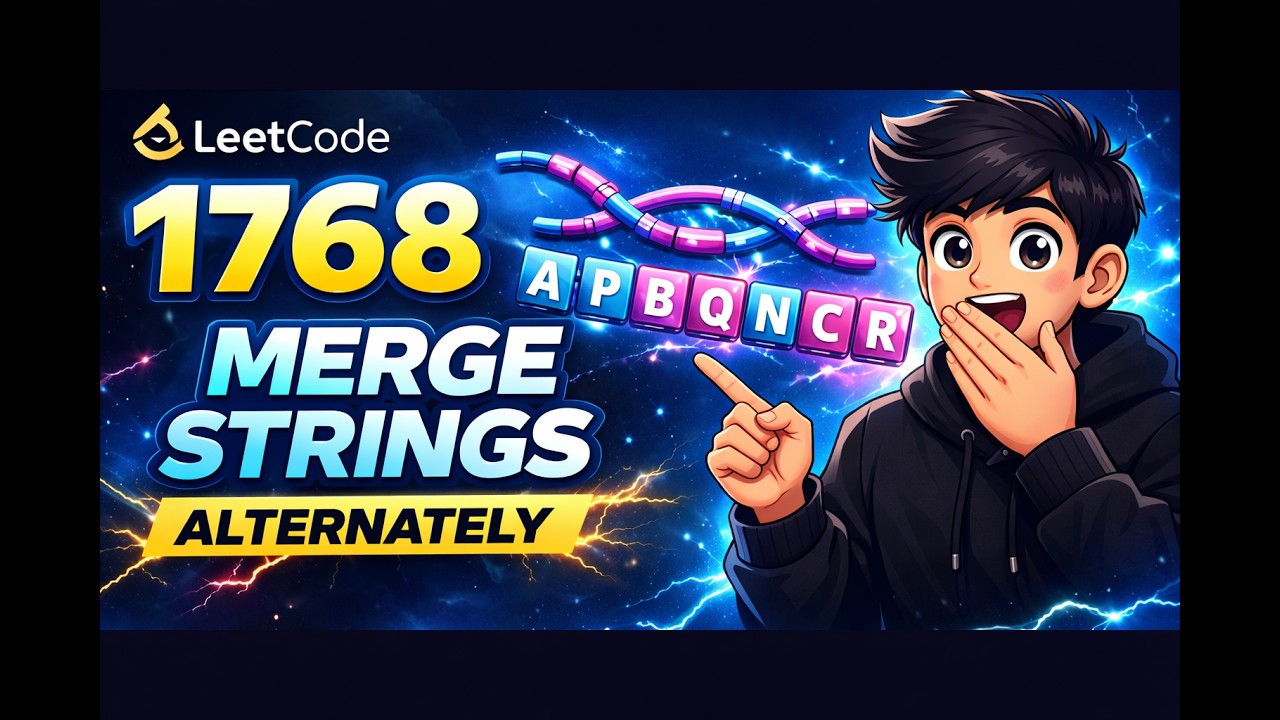 DAY 1 of Leetcode 75 | Merge Strings Alternately - 1768 Solving in PYTHON | Tamil
