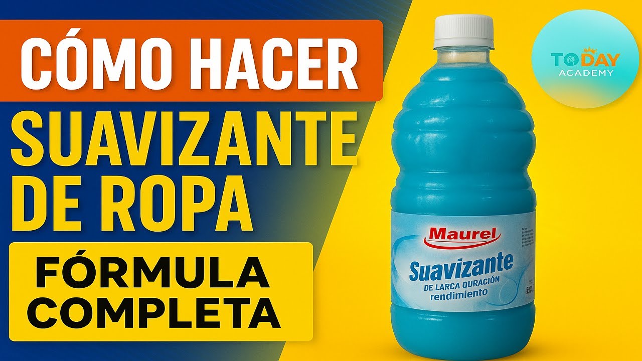 Suavizante de Ropa Profesional en 1 Paso | Fórmula que Usan las Grandes Marcas