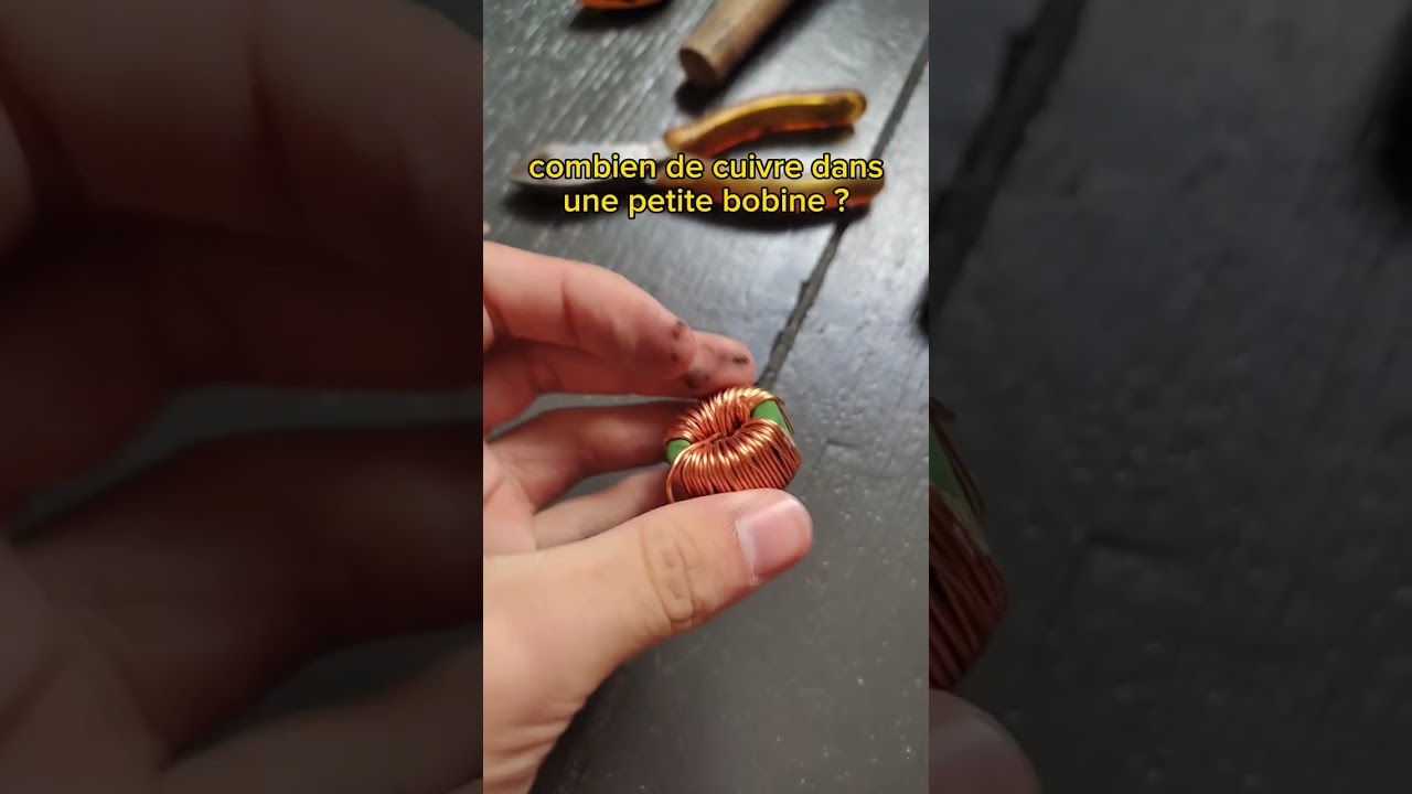 Combien de cuivre dans une bobine ?