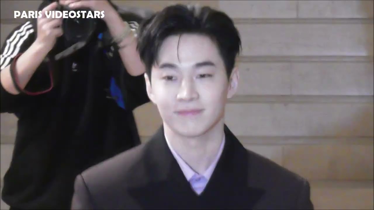 Henry Lau ( former Super Junior ) @ Paris Fashion Week 29 february 2024 show Off White