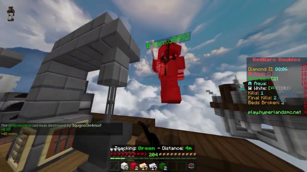 Hyperlands Bedwars Montage #2 (VERY EPIC MONTAGE !!!)