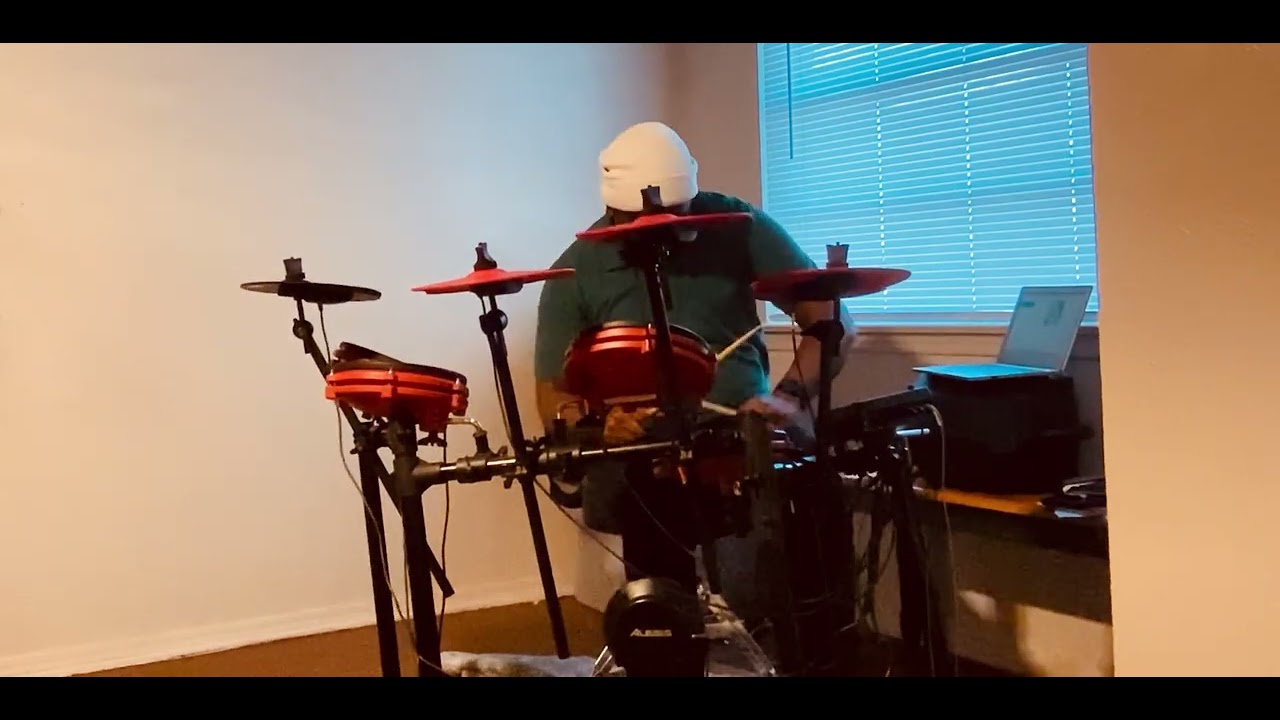 Rushin By CJ Thompson #drummer #viral 