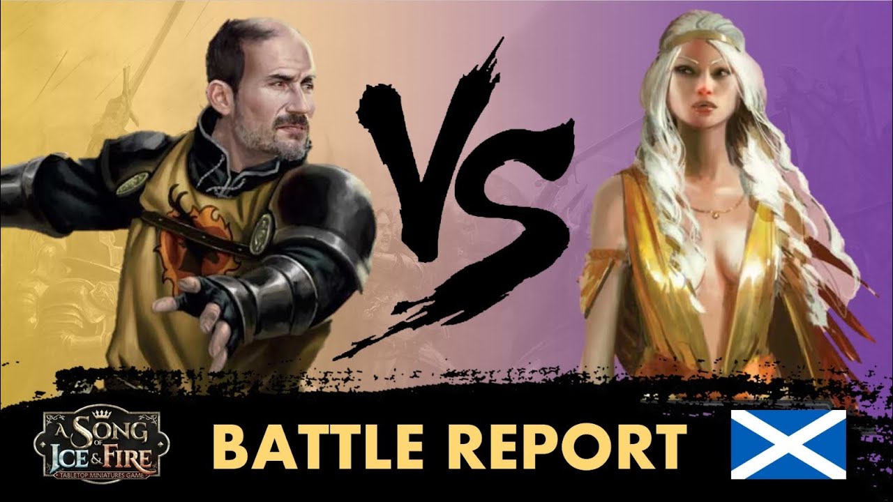 ASOIAF Battle Report 2021 S02 edition 40 pt: Baratheon (Stannis) vs Targaryen (Daenerys 