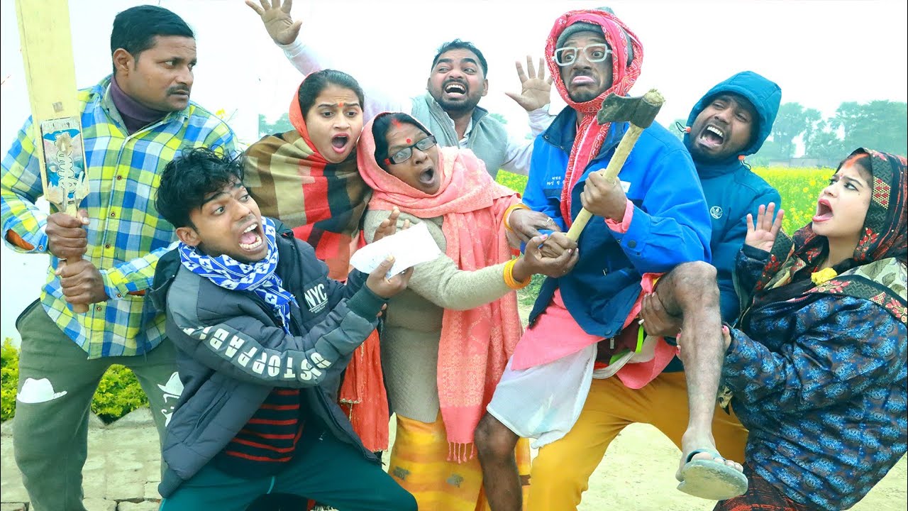 चिरकुटवा के आइल चिट्ठी | चिट्ठी पढ़ कर रह गया दंग | गांव वालों को कुलाहड़ी लेकर दौड़ाया चिरकुटवा