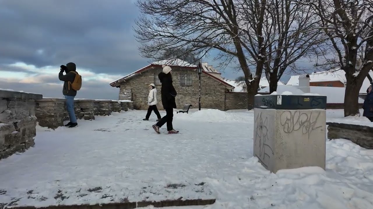 Winter Tallinn Old City Walking Tour 🇪🇪 Tallinn, Estonia 2026 | 4K Walking Tour